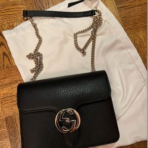 Gucci Small Dollar Interlocking GG Shoulder Bag